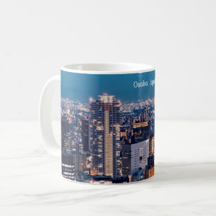 Osaka Japan Stadtbild Kaffeetasse