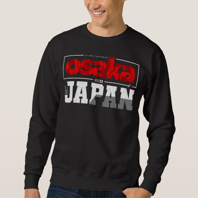 Osaka Japan Sweatshirt (Vorderseite)