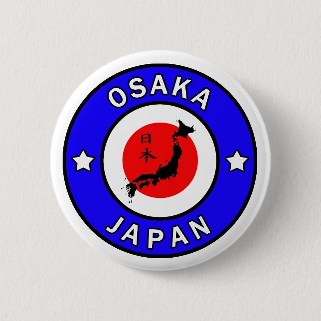 Osaka Japan-Taste Button (Vorderseite)