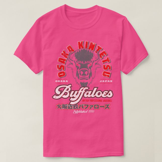 Osaka Kintetsu Buffaloes T-Shirt (Design vorne)