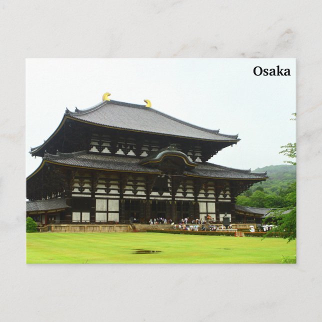 Osaka Postkarte (Vorderseite)