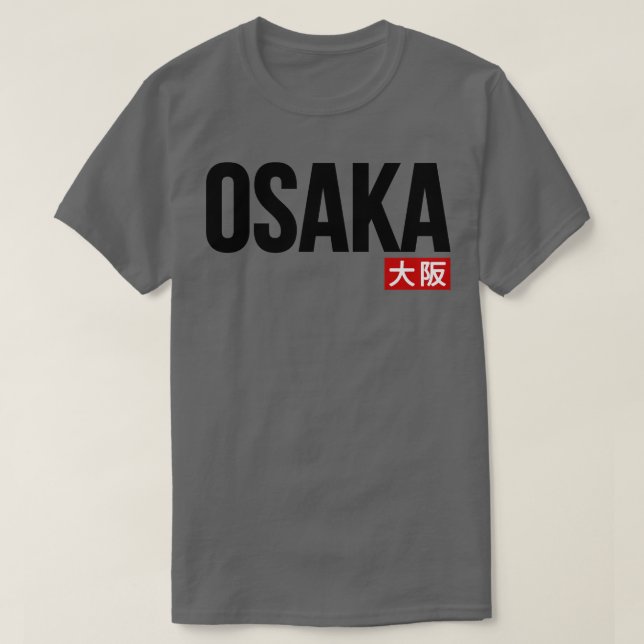 Osaka-Typografie 1 T-Shirt (Design vorne)