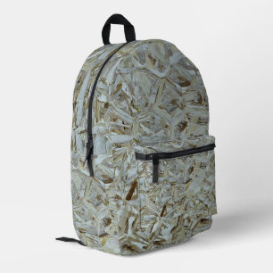 OSB-Muster Spanplatte Renovierung Bedruckter Rucksack