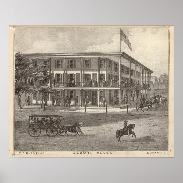 Osborn House, Squan, NJ Poster (Vorne)