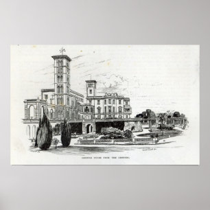 Osborne Haus vom Boden Poster