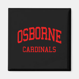 Osborne High School HS Marietta GA Retro Magnet