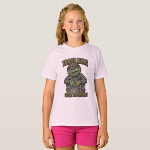 Oscar Das Griesgram-Monster Lustiger Retro-Stil T-Shirt