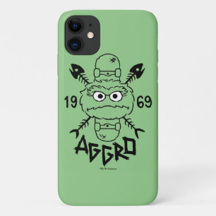Oscar das Grouch-Skate-Logo - Aggro 1969 Case-Mate iPhone Hülle