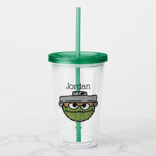 Oscar der Grouch | 80er-Rückschlag Acryltrinkbecher (Vorderseite)