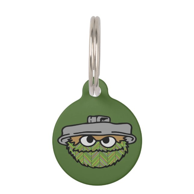 Oscar der Grouch | 80er-Rückschlag Haustiermarke (Vorderseite)