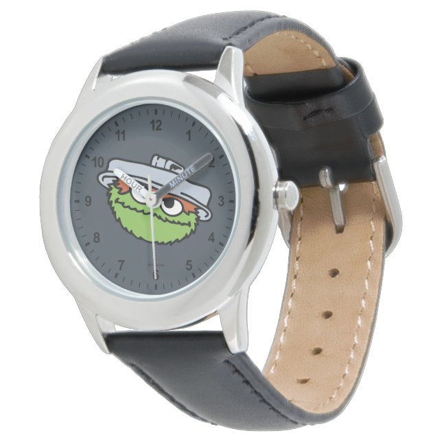 Oscar der Grouch | Ich fühle mich heute Grouchy! Armbanduhr (Schrägansicht)