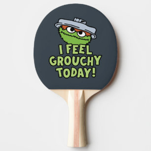 Oscar der Grouch   Ich fühle mich heute Grouchy! Tischtennis Schläger