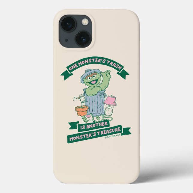 Oscar der Grouch | Monster Treasure Graphic Case-Mate iPhone Hülle (Rückseite)