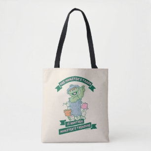 Oscar der Grouch   Monster Treasure Graphic Tasche