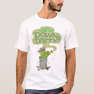 Oscar der Grouch Nach unten und nach Schmutz T-Shirt