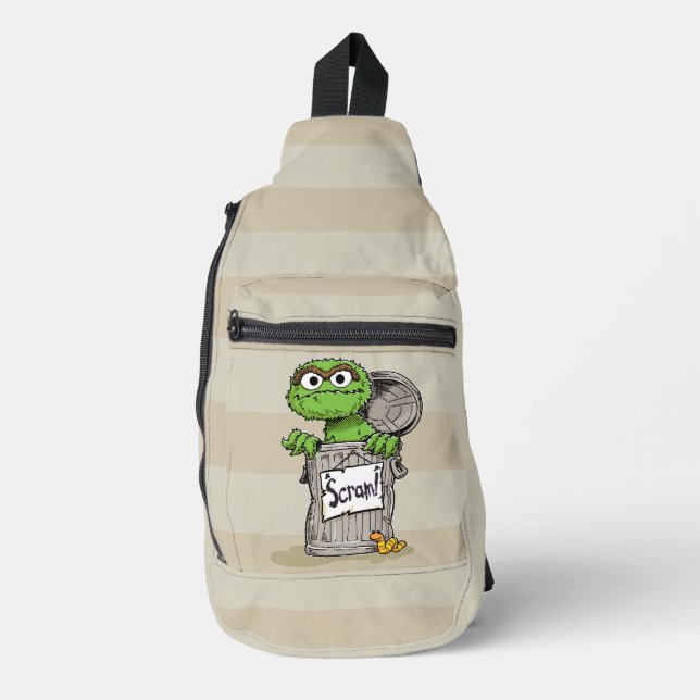 Oscar der Grouch Scram Crossbody Bag (Vorderseite)