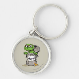 Oscar der Grouch Scram Schlüsselanhänger