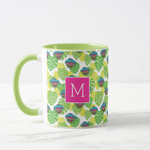 Oscar der Grouch   Tropisches Muster Tasse