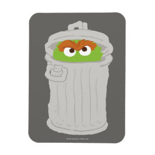 Oscar der Grouch und seine Mülleimer können Magnet