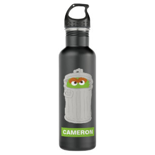 Oscar der Grouch und seine Mülleimer können   Name Edelstahlflasche