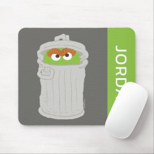 Oscar der Grouch und seine Mülleimer können   Name Mousepad
