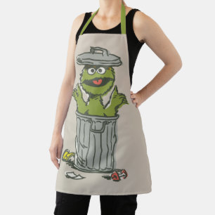 Oscar der Grouch Vintag 1 Schürze