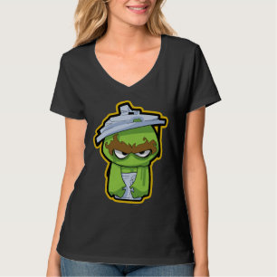 Oscar der Mülleimer Zombie T-Shirt