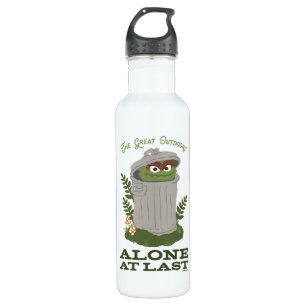 Oscar Die Grouch   Die große Außenwelt Edelstahlflasche