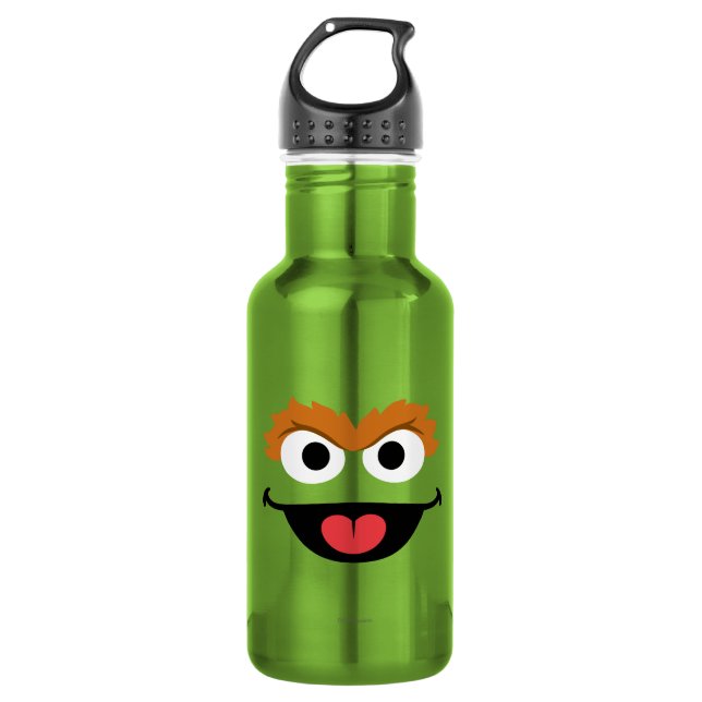 Oscar Face Art Trinkflasche (Vorderseite)