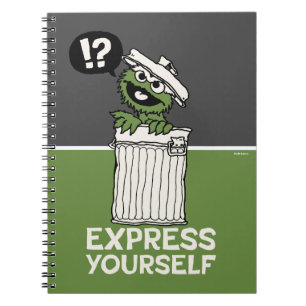 Oscar für den Grouch Express Notizblock