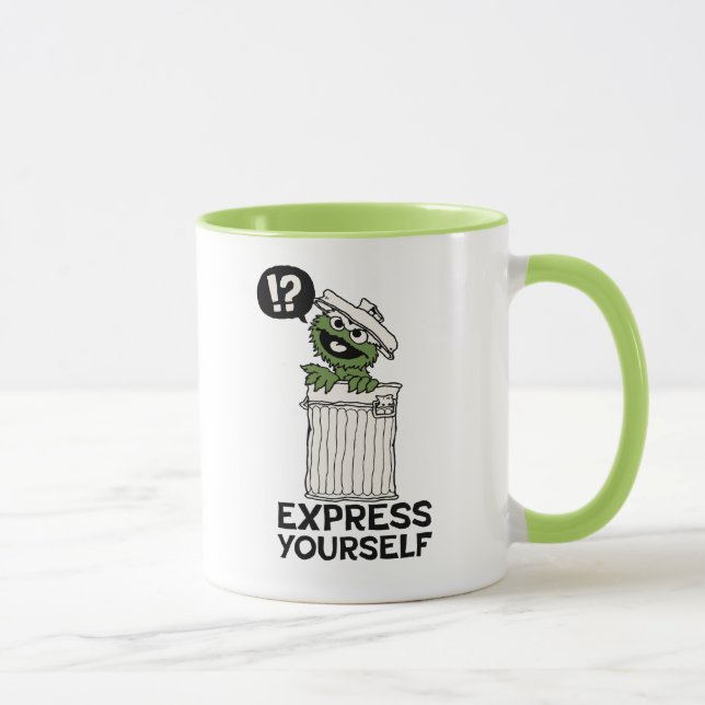 Oscar für den Grouch Express Tasse (Rechts)