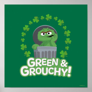 Oscar Grün & Grouchy! Poster