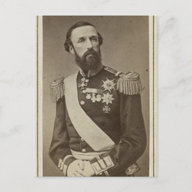 Oscar II, König von Schweden #001SW Postkarte (Vorderseite)