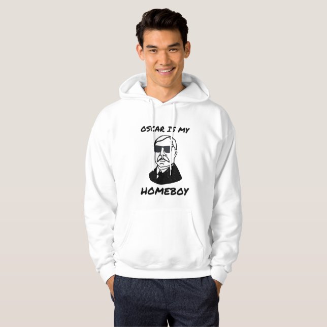 Oscar ist mein Homeboy Hoodie (Vorne ganz)