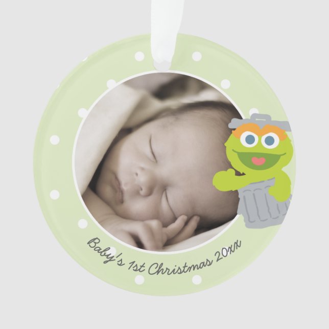 Oscar | Kinderweihnacht - Name hinzufügen Ornament (Vorderseite)