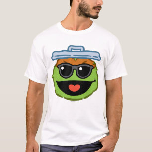 Oscar lächelt Gesicht mit Sonnenbrille T-Shirt