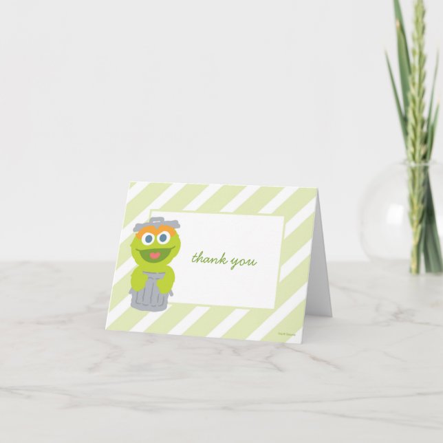 Oscar le Merci de Baby shower de Grouch (Devant)