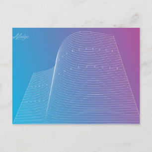 Oscar-Niemeyer-Serie Postkarte