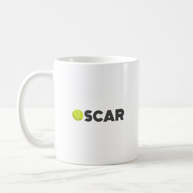 Oscar Tennis Kaffeetasse (Links)
