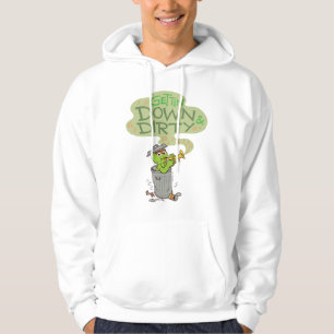 Oscar the Grouch Dreckig und happy Hoodie