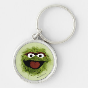 Oscar the Grouch   Watercolor Trend Schlüsselanhänger
