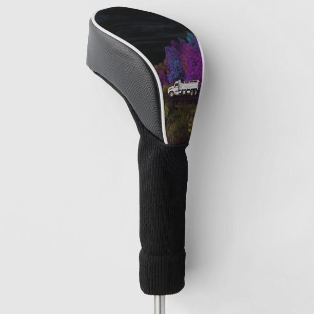 Oscar verlasse das Party Golf Headcover (angewinkelt)