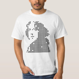 Oscar Wilde geometrisches Porträt T-Shirt