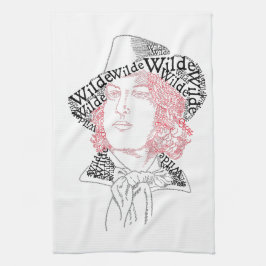 Oscar Wilde in Worten Geschirrtuch