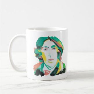 Oscar Wilde Portrait mit benutzerdefiniertem Text Kaffeetasse