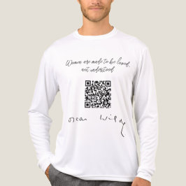 Oscar Wilde Unterschrift Tri-Blend Shirt