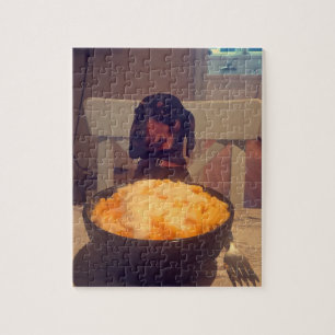 Oscars Reise-Mac-u. Käse-Puzzlespiel