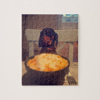 Oscars Reise-Mac-u. Käse-Puzzlespiel