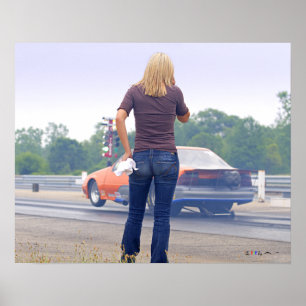 Osceola Dragway Fotografie Poster