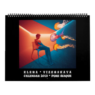 OSÉ PUR du calendrier 2019 d'art d'Elena